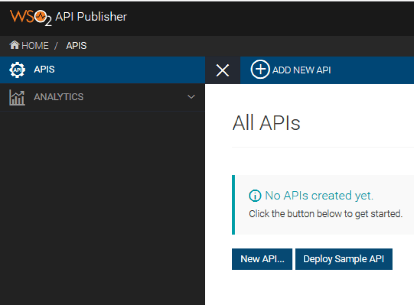 WSO2 API manager - API publisher
